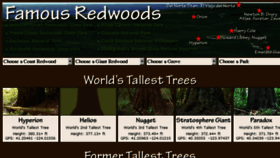 What Famousredwoods.com website looked like in 2018 (5 years ago)