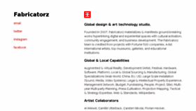 What Fabricatorz.com website looked like in 2018 (5 years ago)
