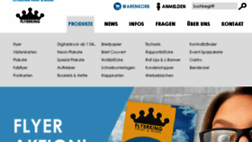 What Flyerking.ch website looked like in 2018 (5 years ago)