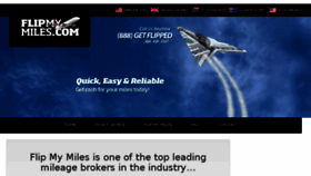 What Flipmymiles.co.uk website looked like in 2018 (5 years ago)