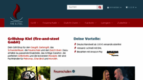 What Fire-and-steel.de website looked like in 2018 (5 years ago)