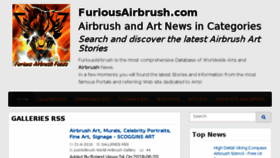 What Furiousairbrush.com website looked like in 2018 (5 years ago)