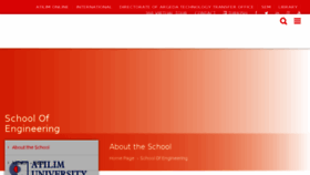 What Foe.atilim.edu.tr website looked like in 2018 (7 years ago)