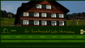 What Ferienbauernhof-greber.at website looked like in 2018 (5 years ago)