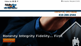 What Fidelityfirst.net website looked like in 2018 (5 years ago)