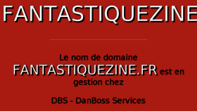 What Fantastiquezine.fr website looked like in 2018 (5 years ago)