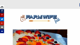 What Farmwifefeeds.com website looked like in 2018 (5 years ago)