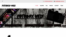 What Fotobox-weiz.at website looked like in 2018 (5 years ago)