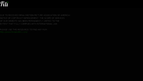 What Fili.tv website looked like in 2018 (8 years ago)