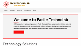 What Faciletechnolab.com website looked like in 2018 (5 years ago)