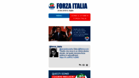 What Forzaitalia.it website looked like in 2018 (5 years ago)