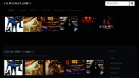 What Filmsenzalimiti.blue website looked like in 2018 (5 years ago)