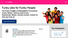 What Funkyjobs.at website looked like in 2018 (5 years ago)