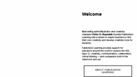 What Fablevisionlearning.com website looked like in 2018 (5 years ago)