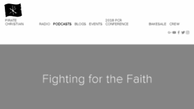What Fightingforthefaith.com website looked like in 2018 (5 years ago)