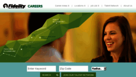 What Fidelity-jobs.com website looked like in 2018 (5 years ago)