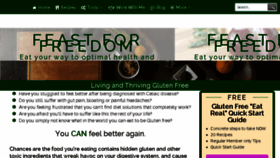 What Feast-for-freedom.com website looked like in 2018 (5 years ago)