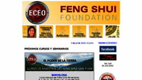 What Fengshuifoundation.com website looked like in 2018 (5 years ago)