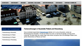 What Ferienwohnungen-schurig.de website looked like in 2018 (5 years ago)