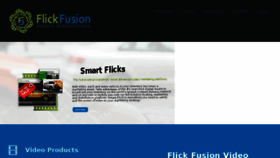 What Flickfusion.net website looked like in 2018 (5 years ago)