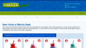 What Fabricageek.com.br website looked like in 2018 (6 years ago)