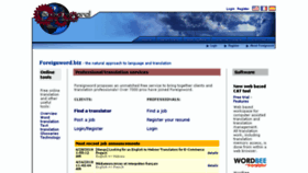 What Foreignword.biz website looked like in 2018 (5 years ago)