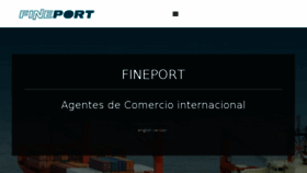 What Fineport.com.ar website looked like in 2018 (5 years ago)