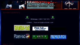 What France-tip.com website looked like in 2018 (5 years ago)
