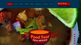 What Foodtournewmexico.com website looked like in 2018 (5 years ago)