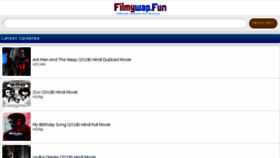 What Filmywap.fun website looked like in 2018 (5 years ago)