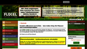 What Fluegel-gmbh.de website looked like in 2018 (5 years ago)