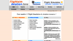 What Flightsimaviation.com website looked like in 2018 (5 years ago)