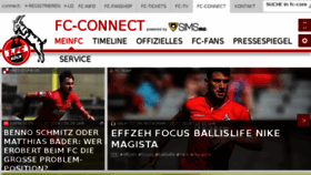 What Fc-connect.de website looked like in 2018 (5 years ago)