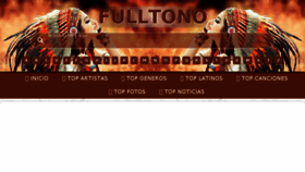 What Fulltono.net website looked like in 2018 (5 years ago)