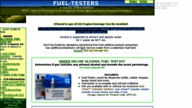 What Fuel-testers.com website looked like in 2018 (5 years ago)