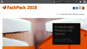 What Fachpack.de website looked like in 2018 (5 years ago)