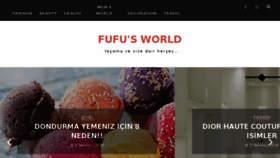 What Fufusworld.com website looked like in 2018 (5 years ago)