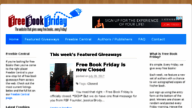 What Freebookfriday.com website looked like in 2018 (5 years ago)