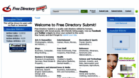 What Freedirectorysubmit.com website looked like in 2018 (5 years ago)