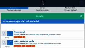 What Forum.pasja-informatyki.pl website looked like in 2018 (5 years ago)