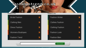 What Fashionstrend.co.uk website looked like in 2018 (5 years ago)