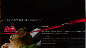 What Foiegras-cassan.com website looked like in 2018 (5 years ago)