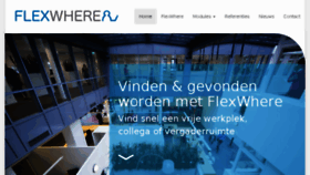 What Flexwhere.nl website looked like in 2018 (5 years ago)