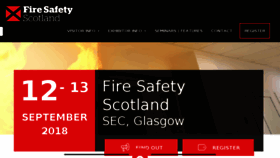 What Firesafetyevents.com website looked like in 2018 (5 years ago)