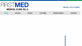 What Firstmedbahrain.com website looked like in 2018 (5 years ago)
