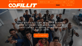 What Fillit.eu website looked like in 2018 (5 years ago)
