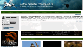 What Fotonaturaleza.cl website looked like in 2018 (5 years ago)