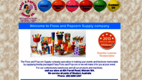 What Flossnpop.com.au website looked like in 2018 (5 years ago)