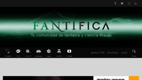 What Fantifica.com website looked like in 2018 (5 years ago)