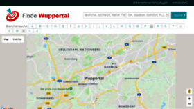 What Finde-wuppertal.de website looked like in 2018 (5 years ago)